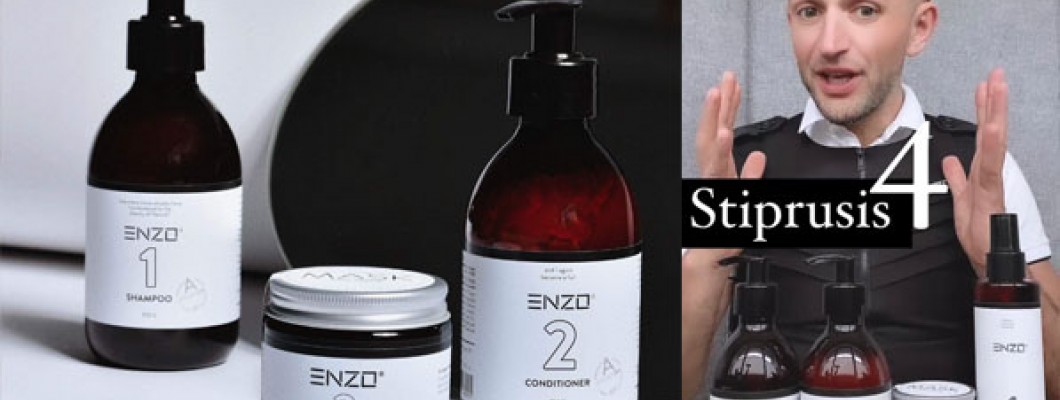 Stiprusis 4. Kosmetikos rinkinys plaukams Enzo-Organic