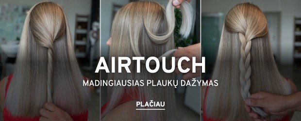 AirTouch – madingiausias plaukų dažymas YURY salone
