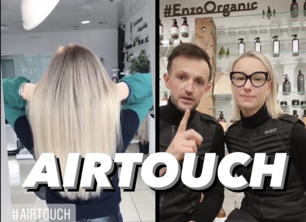 AirTouch Reverse plaukų dažymas – video