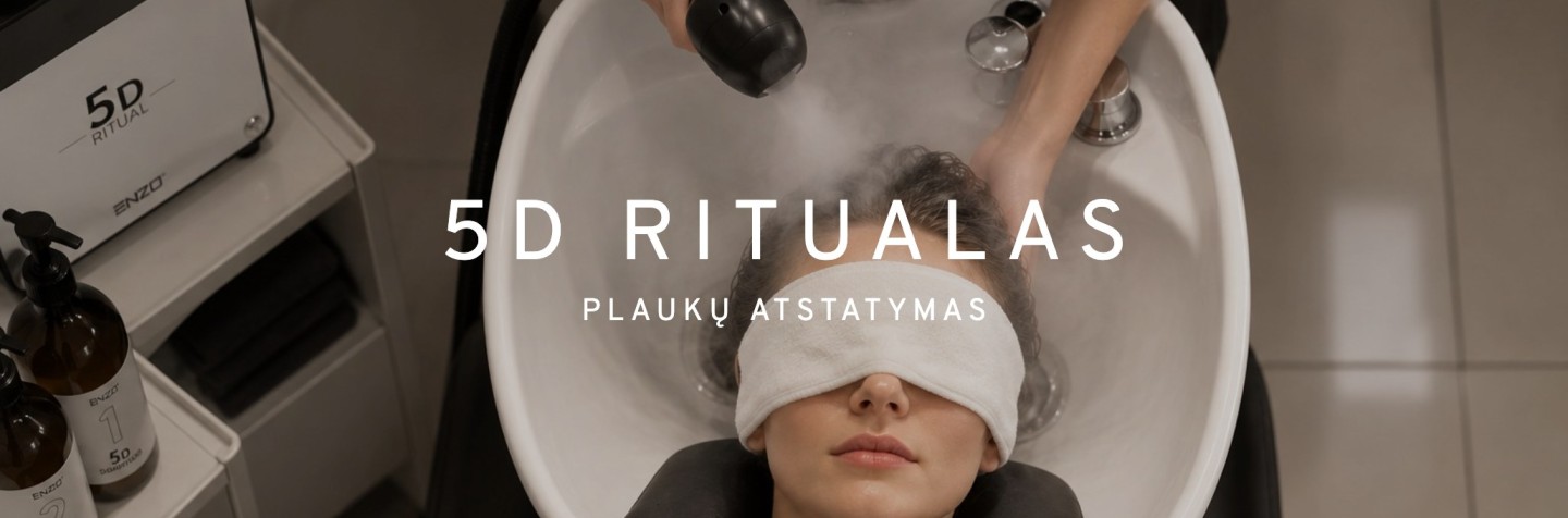 5D ritualas – plaukų atstatymas
