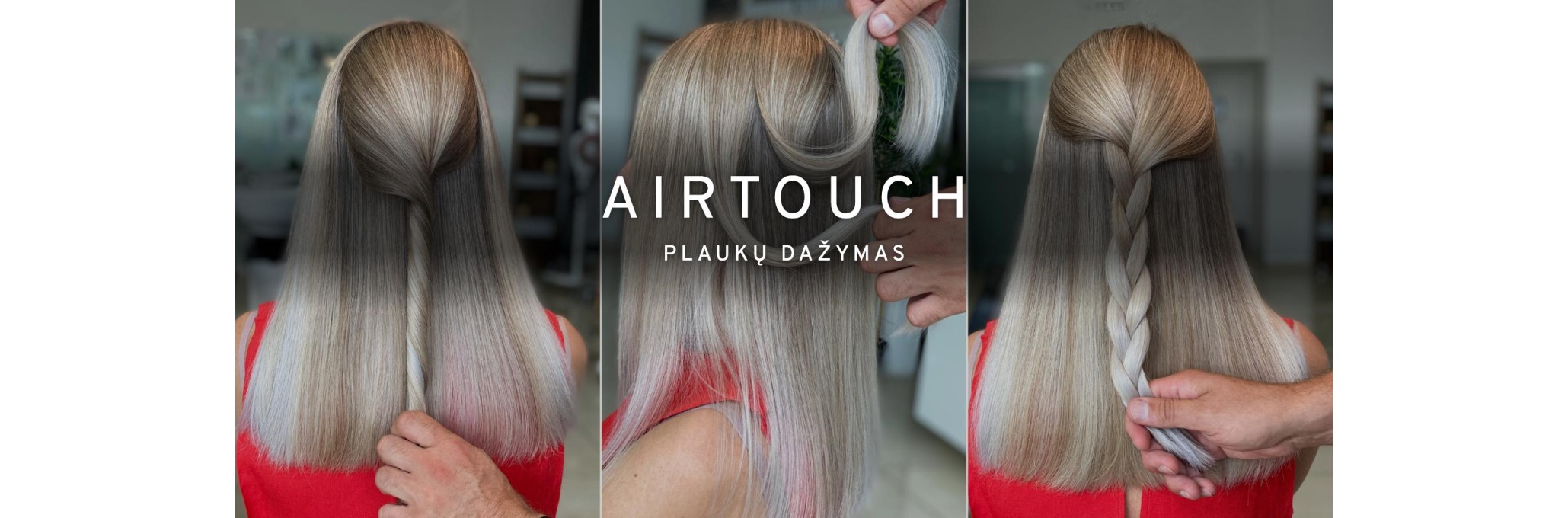 AirTouch plaukų dažymas – YURY salonas