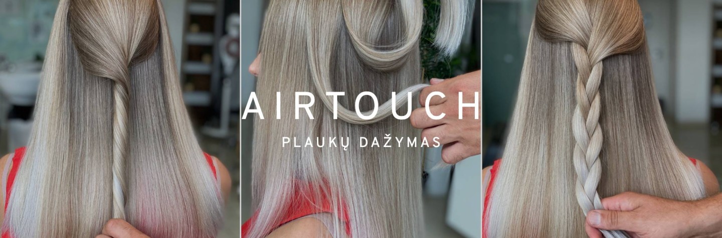 AirTouch plaukų dažymas – YURY salonas